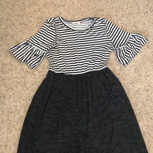 Maxi dress with pockets